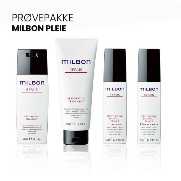 Hovedbilde Milbon Pleie Prøvepakke