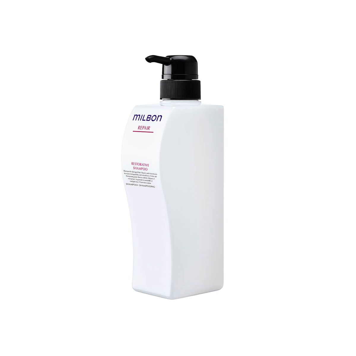 Milbon Repair Restorative Shampoo Bottle 500 ml