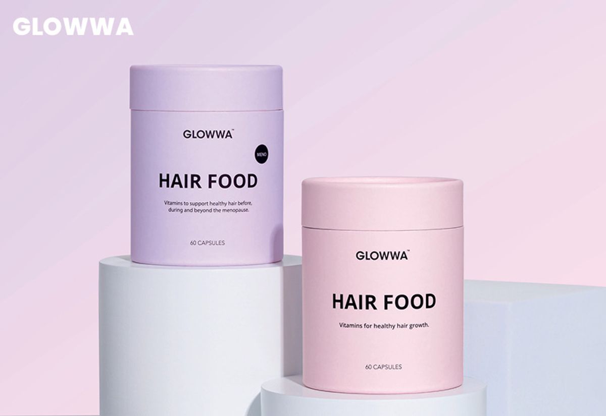 glowwa, kosttilskudd, hår