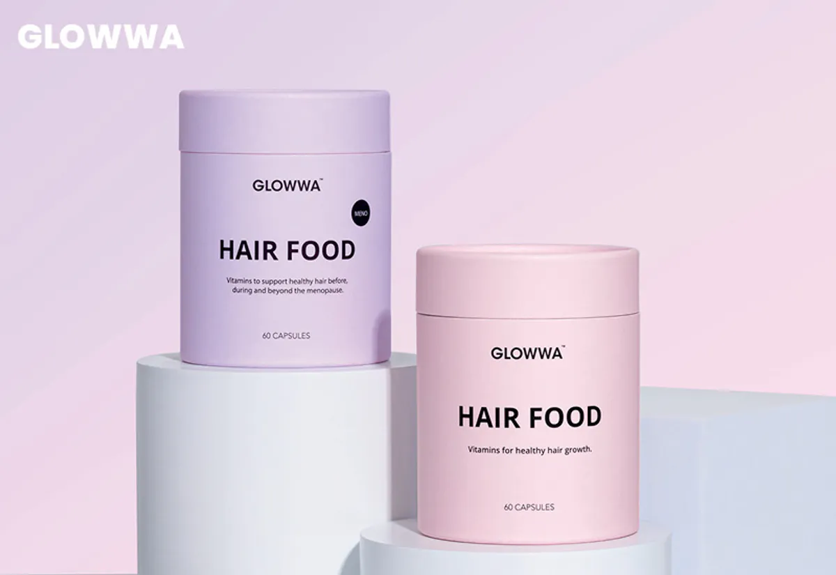 glowwa, kosttilskudd, hår
