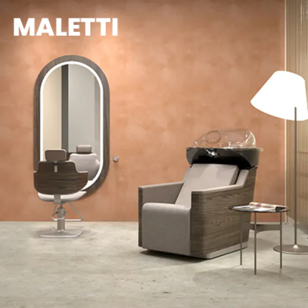 maletti, møbler, frisørsalong
